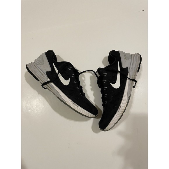 Nike Lunarglide 6 Women's Black/Gray Athletic Running Shoes Sneakers Size 8 US - Picture 2 of 8